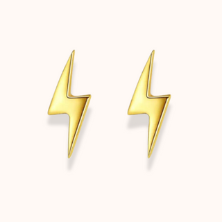 Lightning Stud Earrings