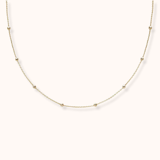 Dainty Beaded Choker Necklace - Tomm Jewellery 