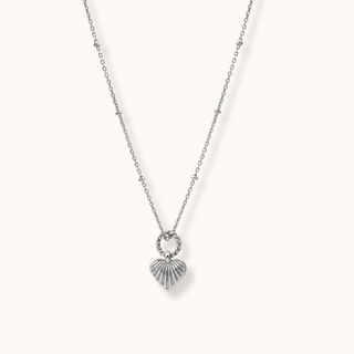 Dainty Heart Satellite Chain Necklace - Tomm Jewellery 