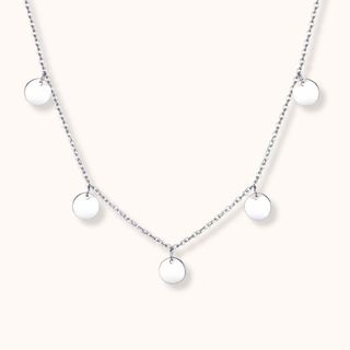 Let's Dance Multi Disc Pendant Necklace - Tomm Jewellery 