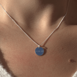 Personalised Date Pendant Necklace