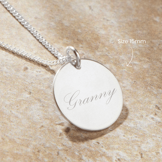 Personalised Name Pendant Necklace