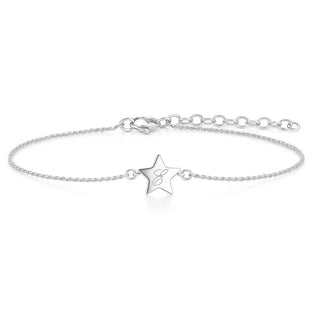 Personalised Star Initial Bracelet