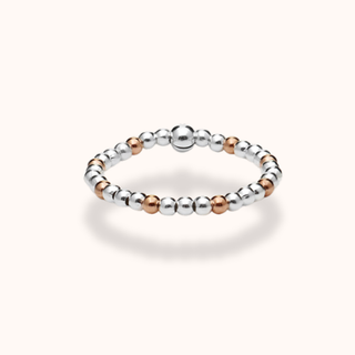 Signature Mixed Metal Stacking Ring - Tomm Jewellery 