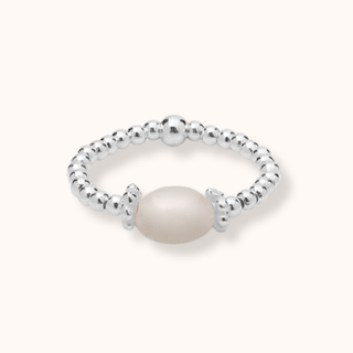 Touch of Rose Quartz Ring - Tomm Jewellery 