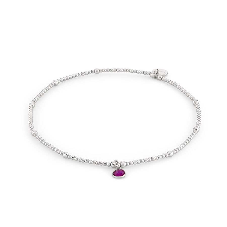 Ruby birthstone charm deals