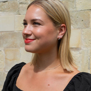 Dainty Beaded Choker Necklace