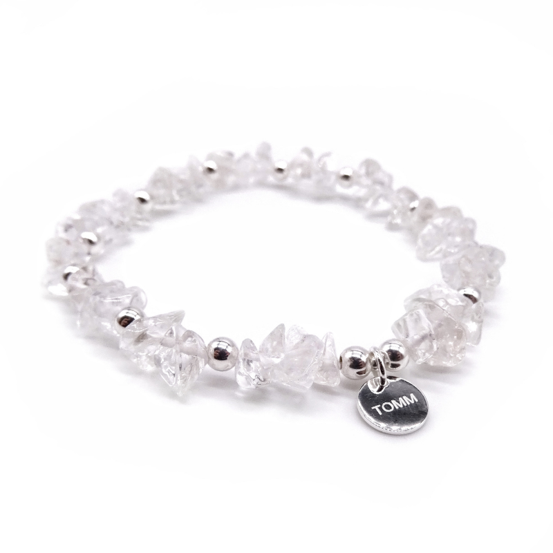 White best sale clear bracelet