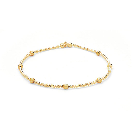 Aria Dainty Beaded Anklet
