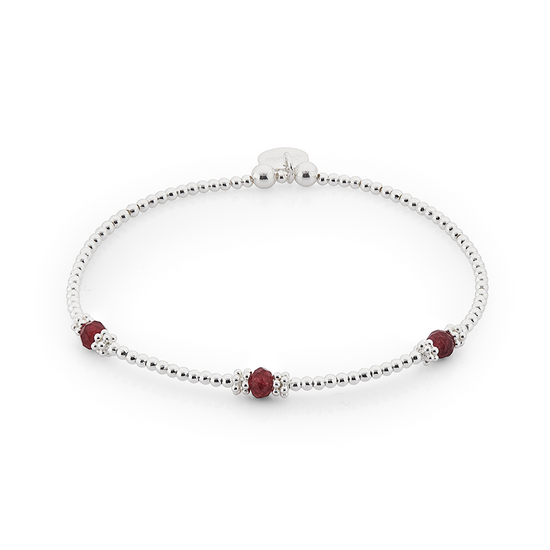 Red Agate Crystal Inner Strength Bracelet