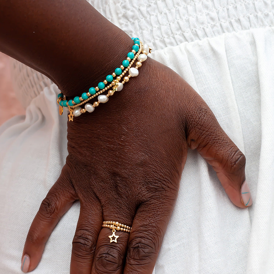 Turquoise Gemstone Dream Bracelet