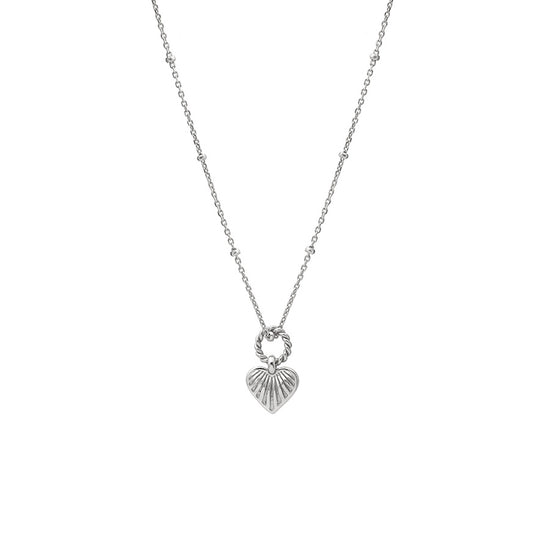 Load image into Gallery viewer, Dainty Heart Satellite Chain Necklace
